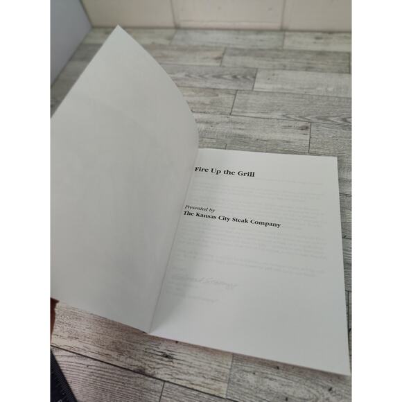 Fire Up the Grill Kansas City Steak Company Grill Lovers Guide Cookbook SC - Picture 10 of 11